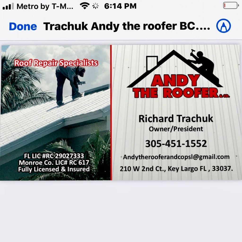 Andy the Roofer & co