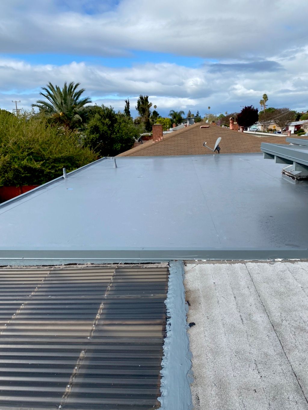 Flat roof Hayward 
