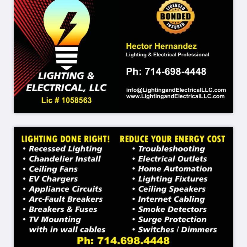 ELECTRICAL & LIGHTING