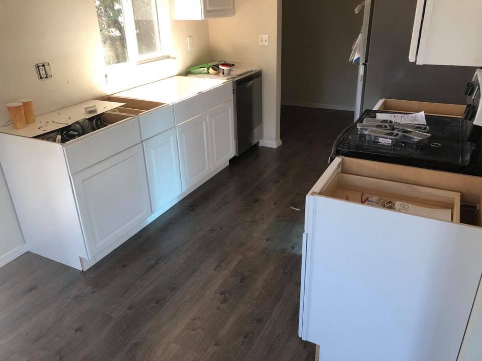 Kitchen and bathroom cabinet Install