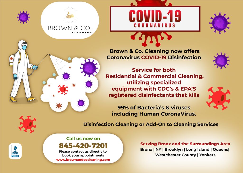 Coronavirus COVID-19 Disinfecting