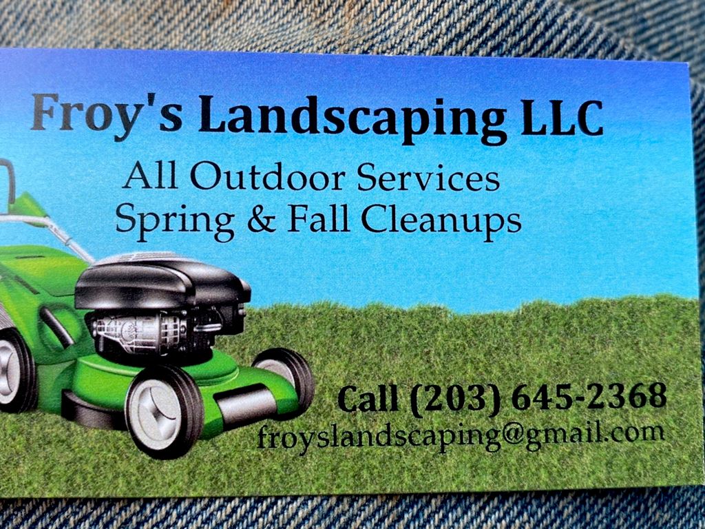 Froy’s landscaping