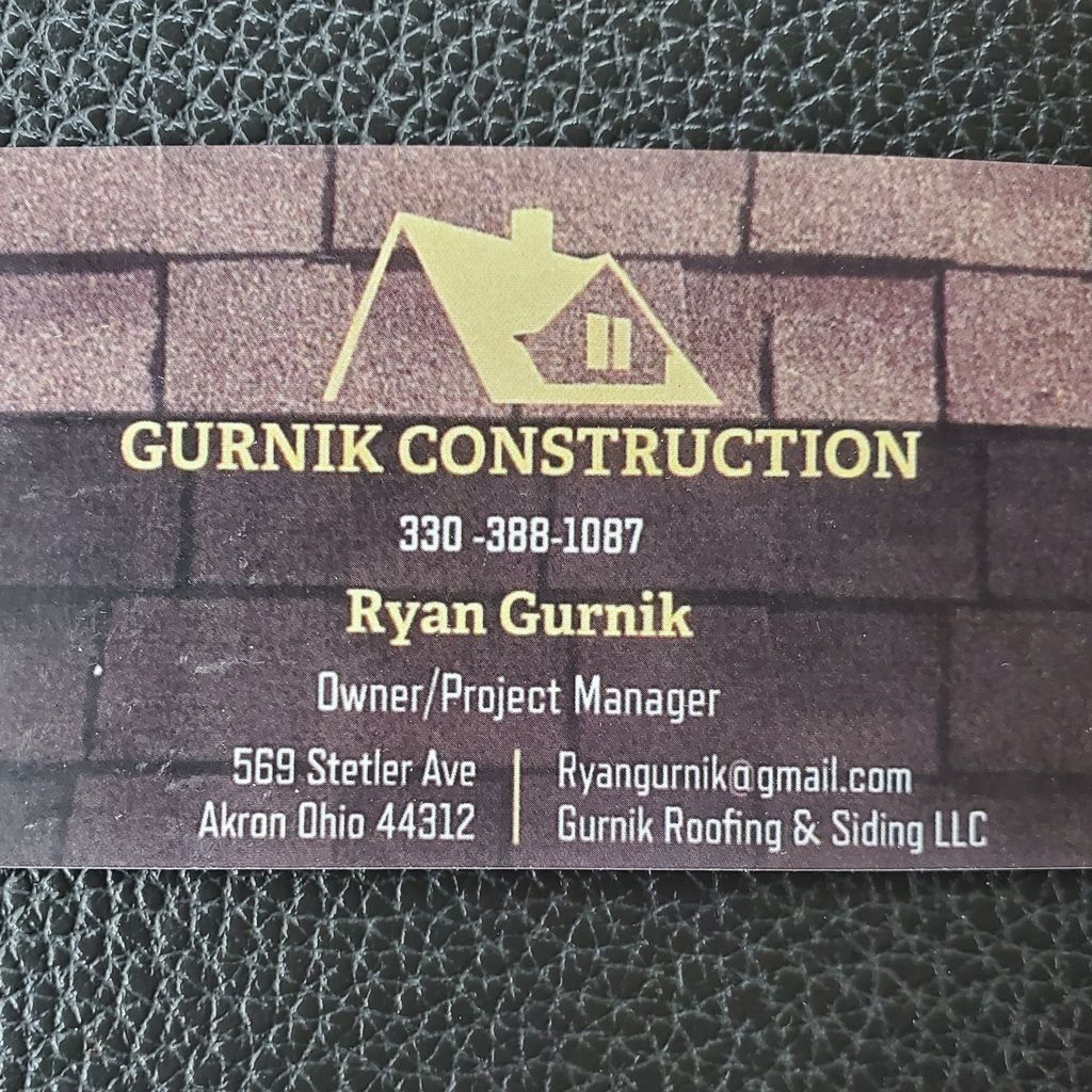 Gurnik Construction/ Gurnik Roofing and Siding