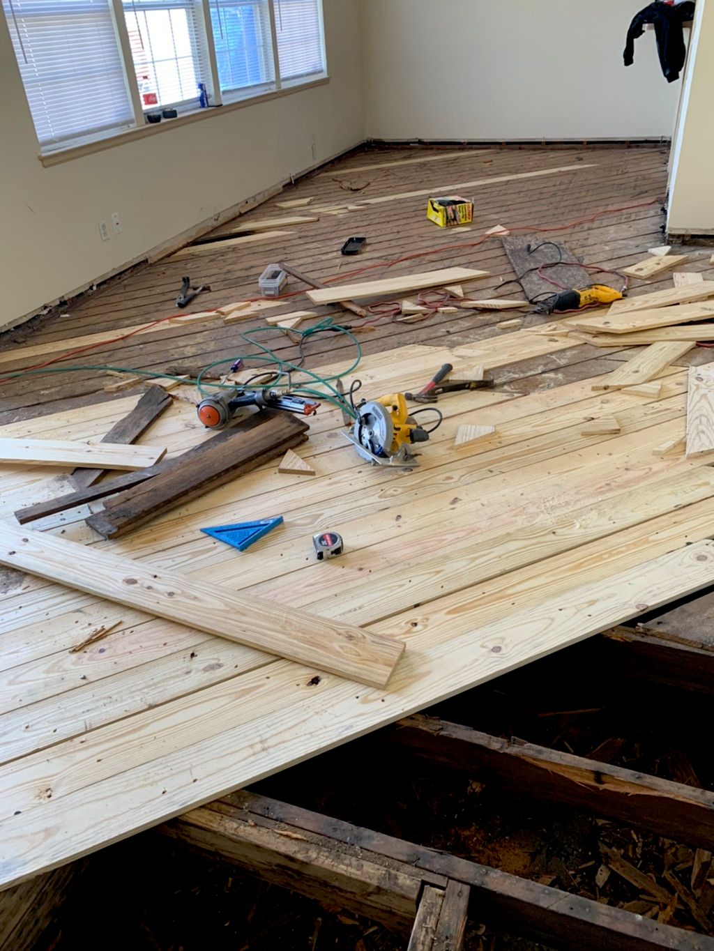 subfloor repair before new flooring