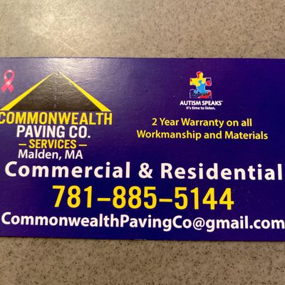 Avatar for Commonwealth Paving Co.