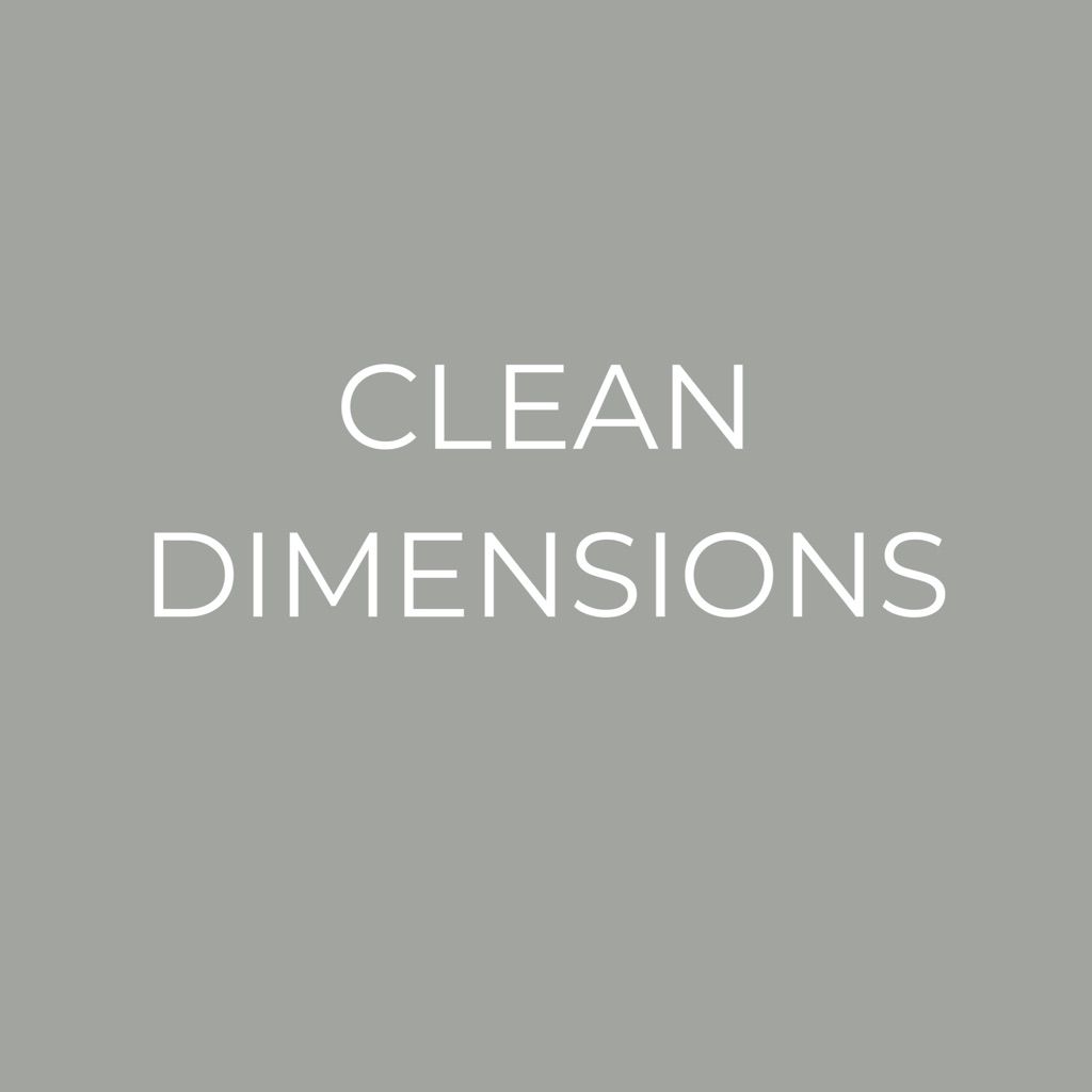 Clean Dimensions