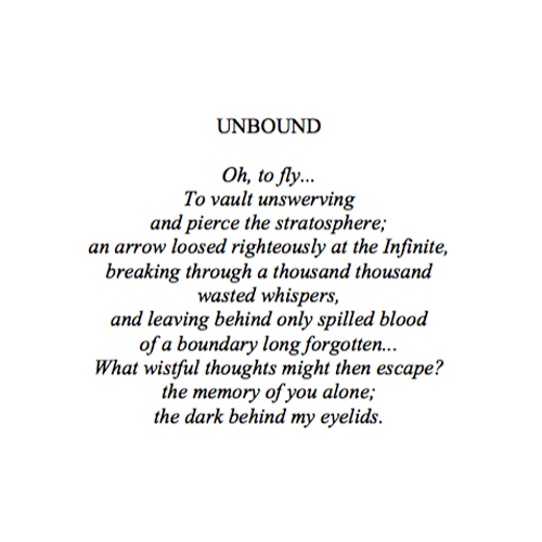 An original poem. 