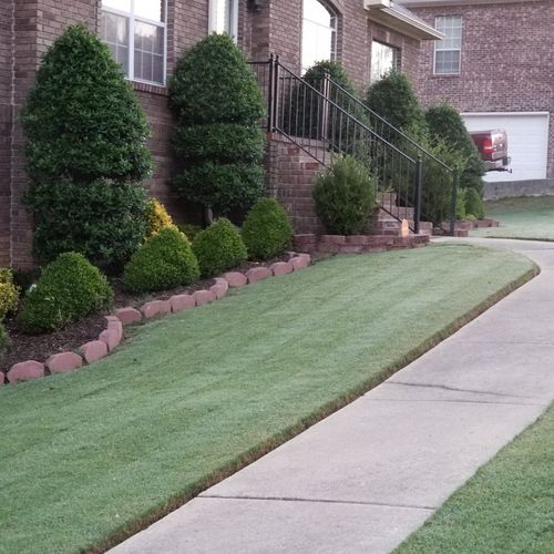 A J Seasonal Lawn Care provided a quote for servic