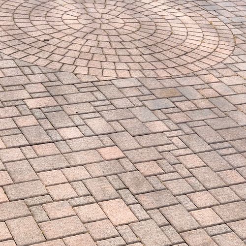 Excellent pressure cleaning job to house, pavers, 