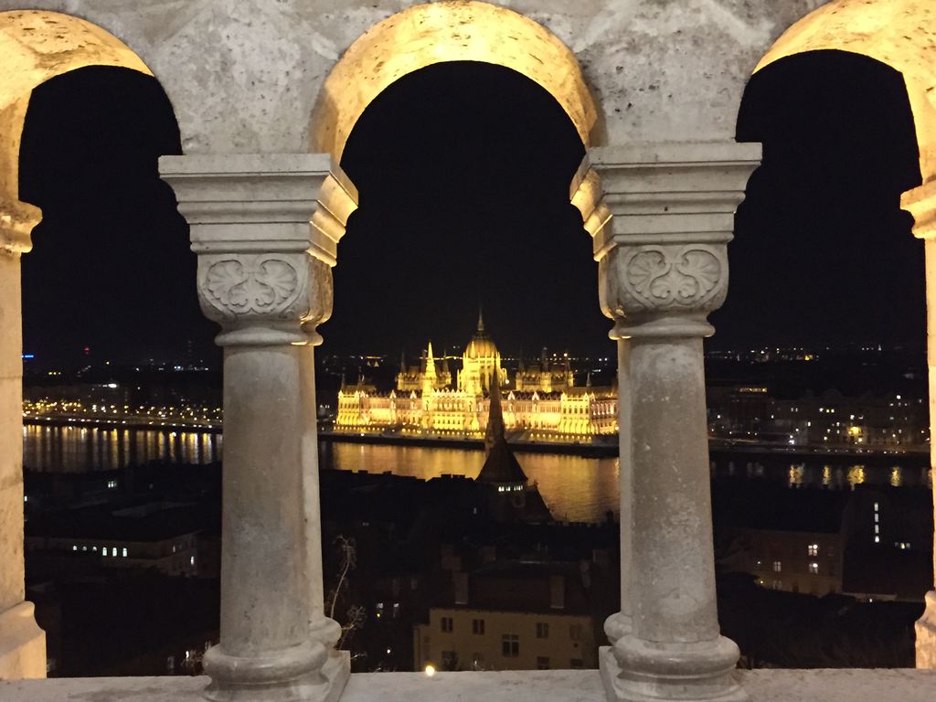 Beautiful Budapest looking across the Danube River