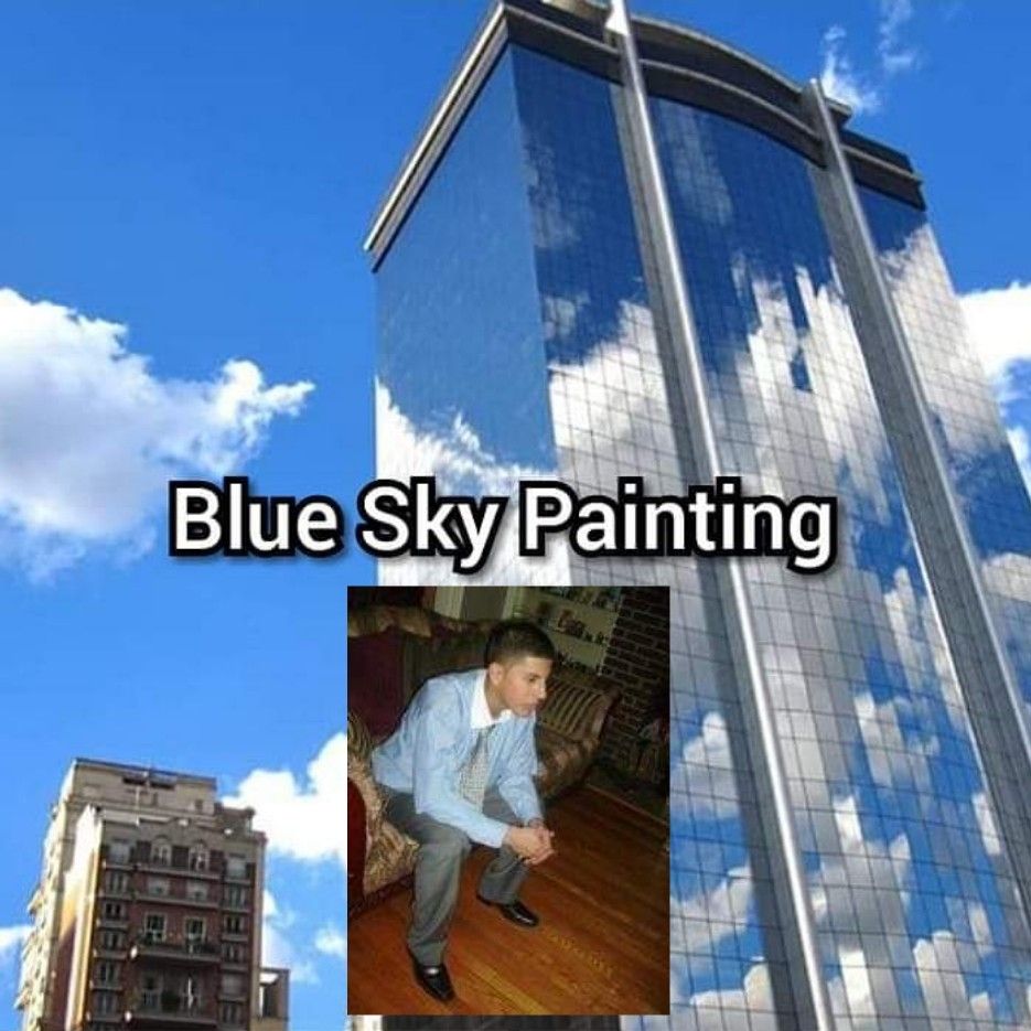 Blue Sky Painting