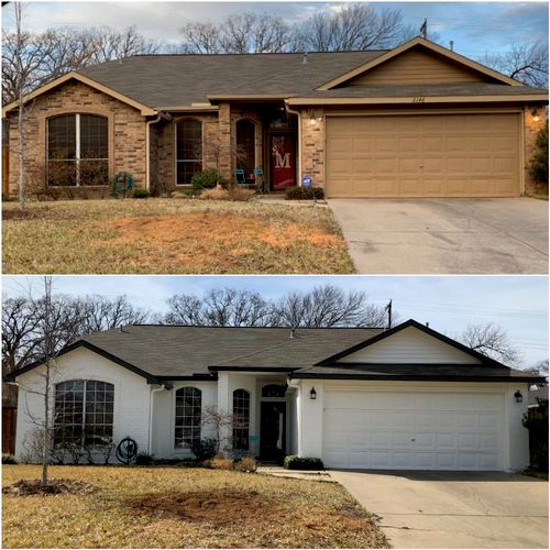 Exterior Before & After