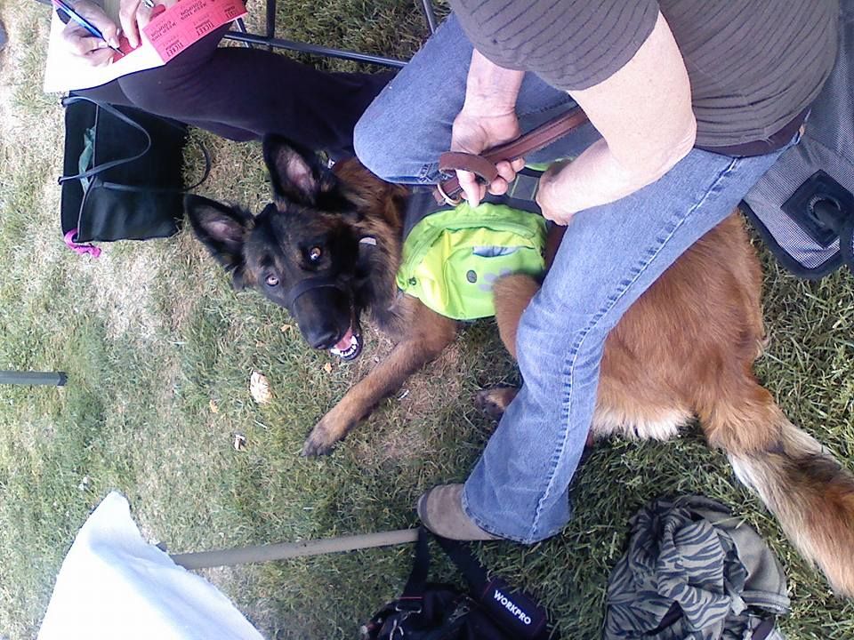 Relaxing durring a fundraiser!