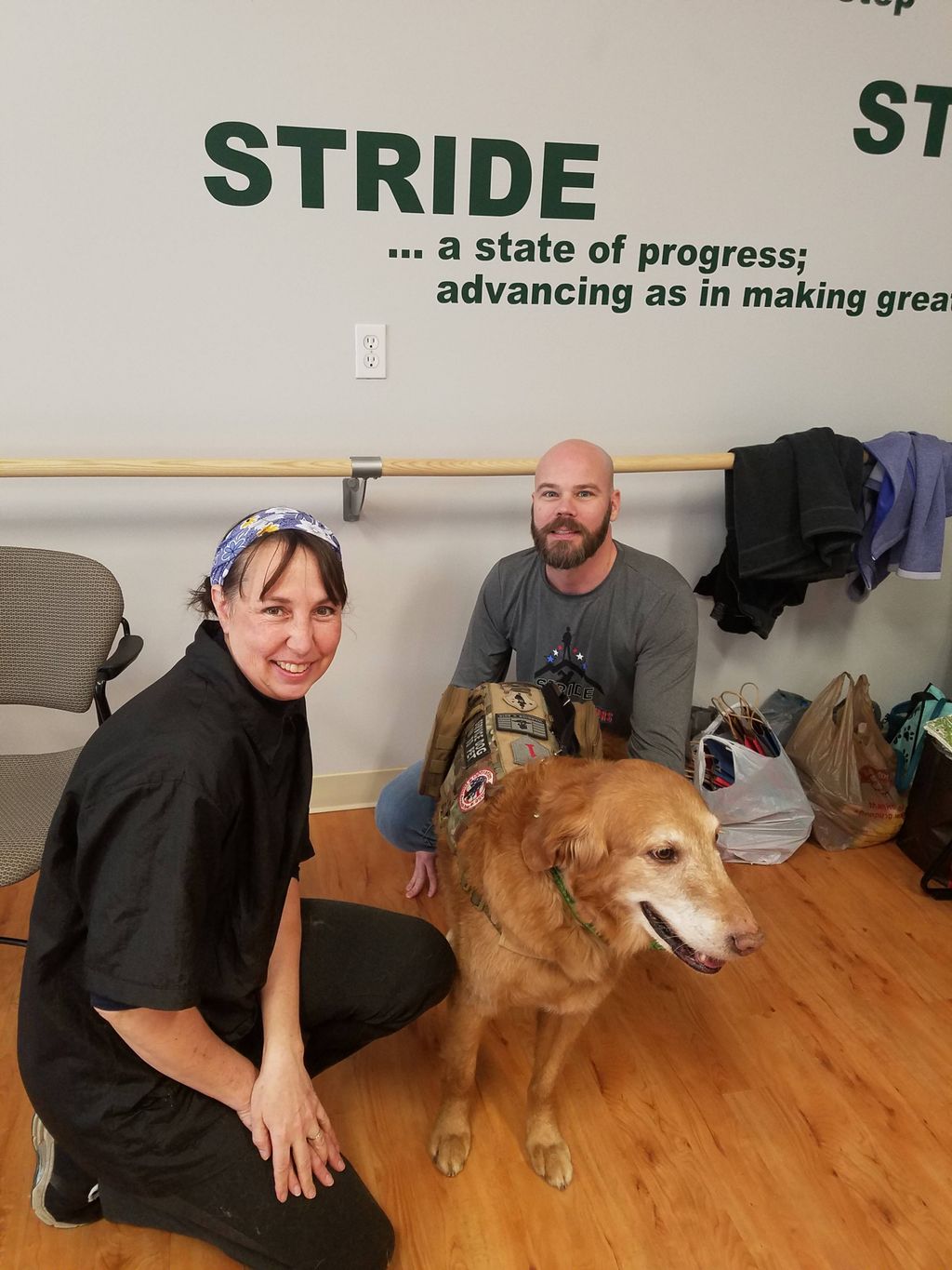 free nail cuts and light trims for service dogs an