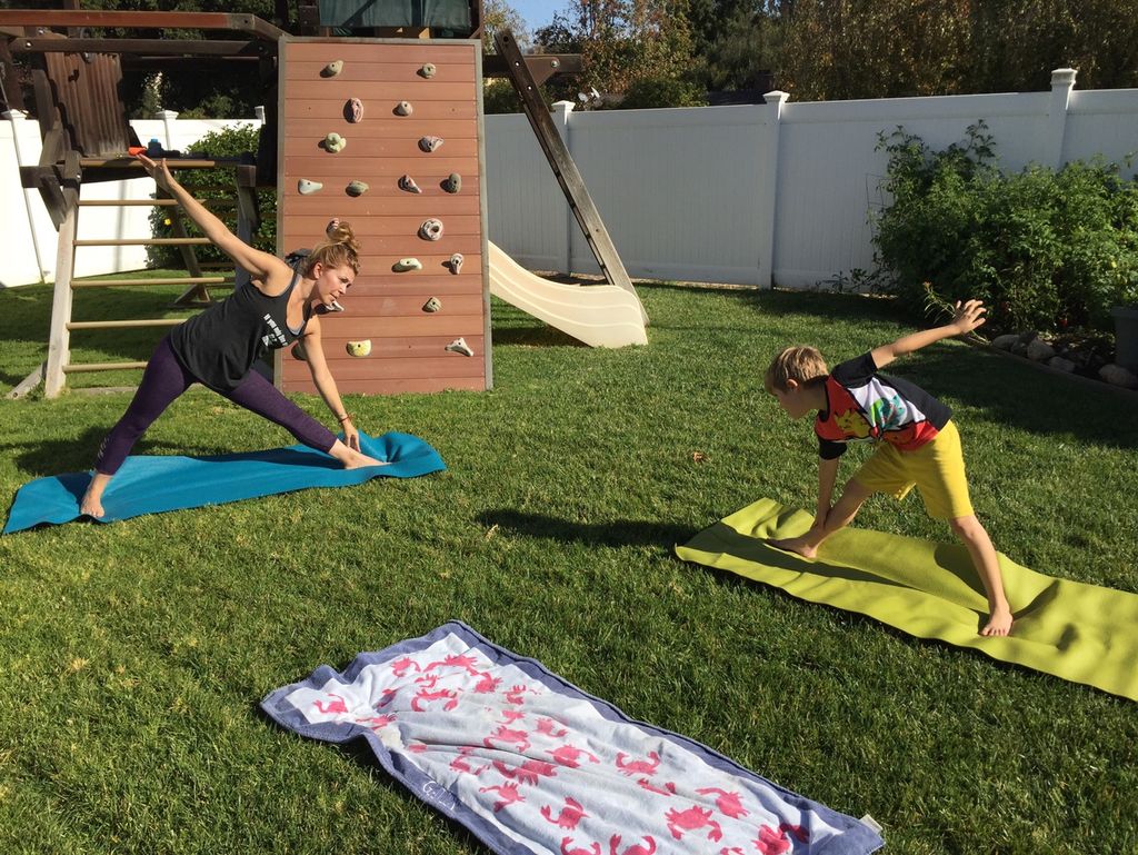 Yoga for the kiddos! 