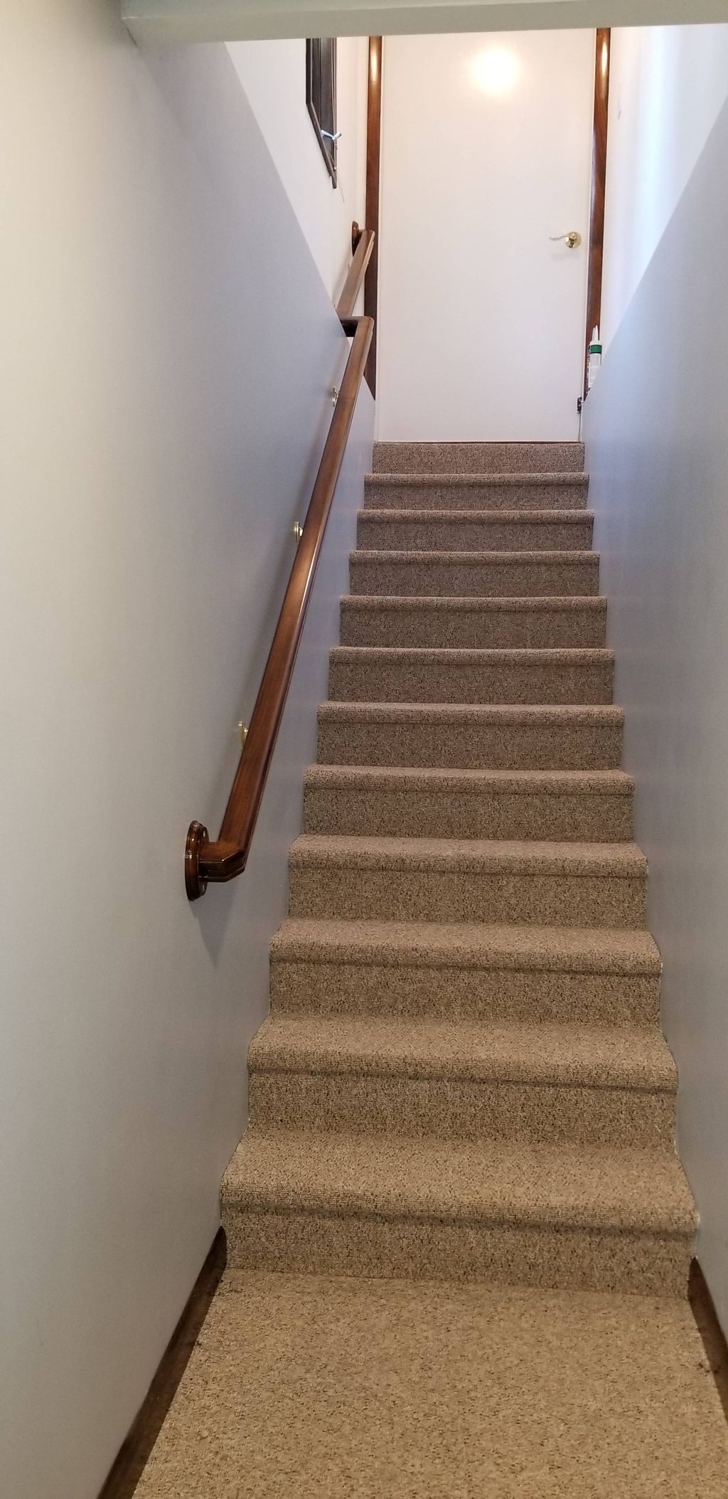Completed custom handrail 