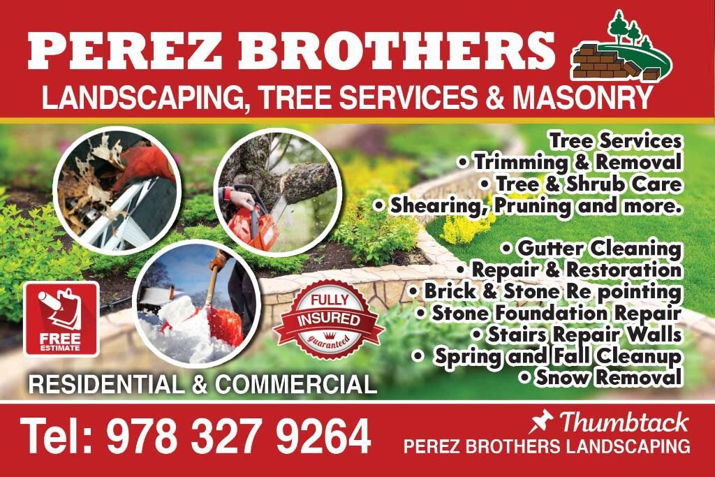 PEREZ BROTHERS LANDSCAPING & MASONRY TREE SERVICE