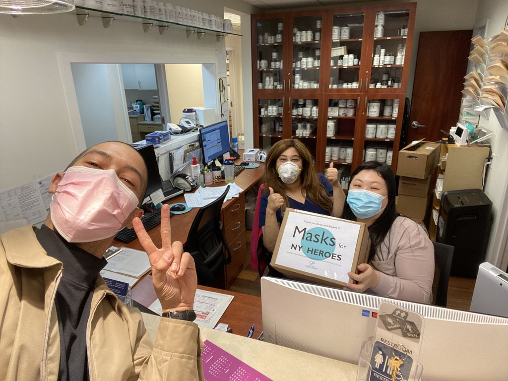 N95 Mask Donation at Scarsdale Integrative Health 