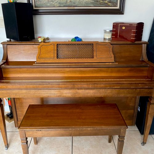 For a piano that has only been tuned once in about