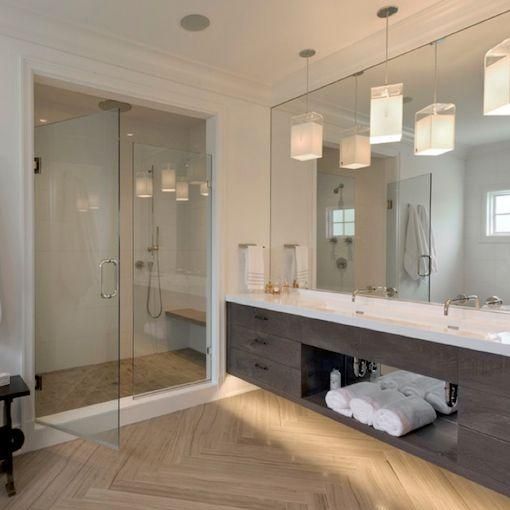 Shower Glass Door & Mirror