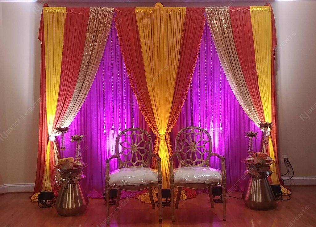 Mehandi Backdrop