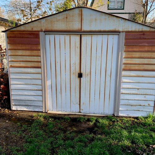 Had a old rusty shed, Fransisco replied same day, 