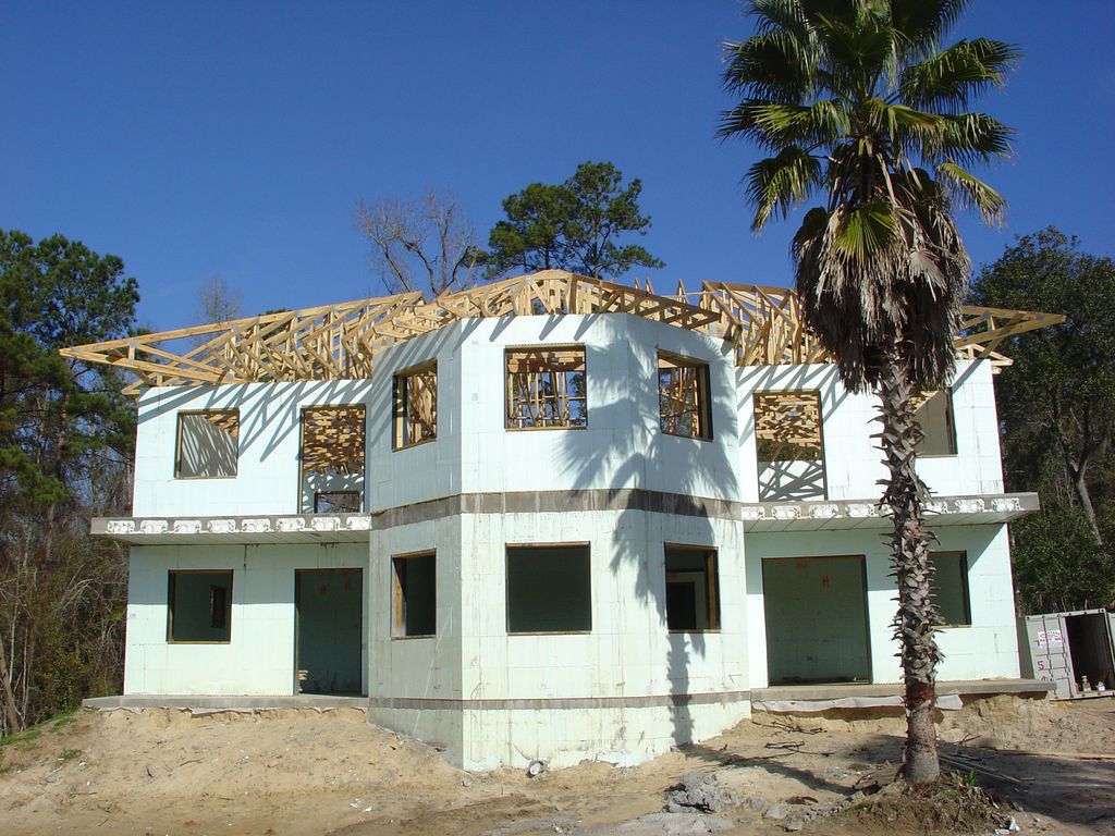 Insulated Concrete Form (ICF) House-Before