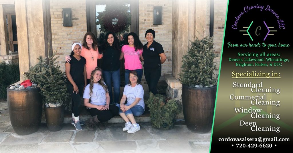 Hello, meet the team Cordova cleaning Denver
