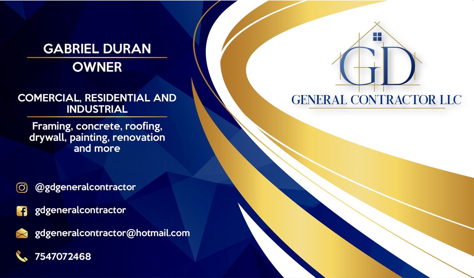 GD General contractor llc - Winter Garden, FL