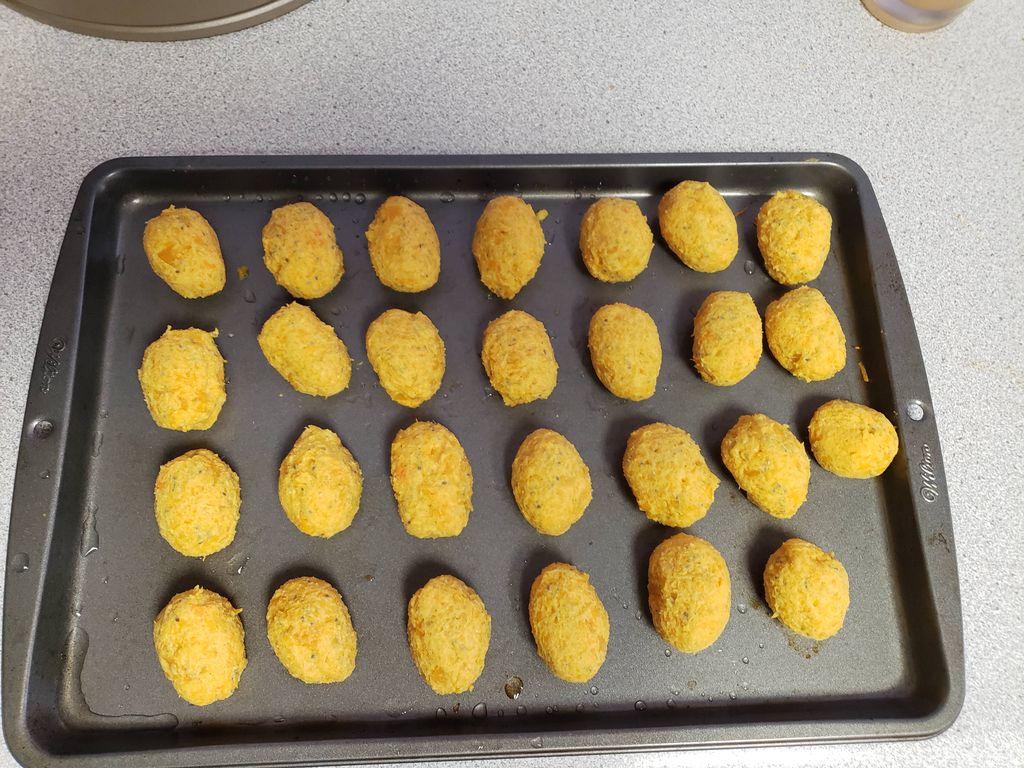 Butternut squash turmeric large gnocchi