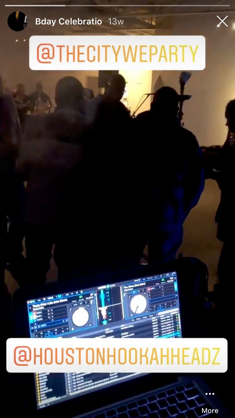 Birthday Party with a live band