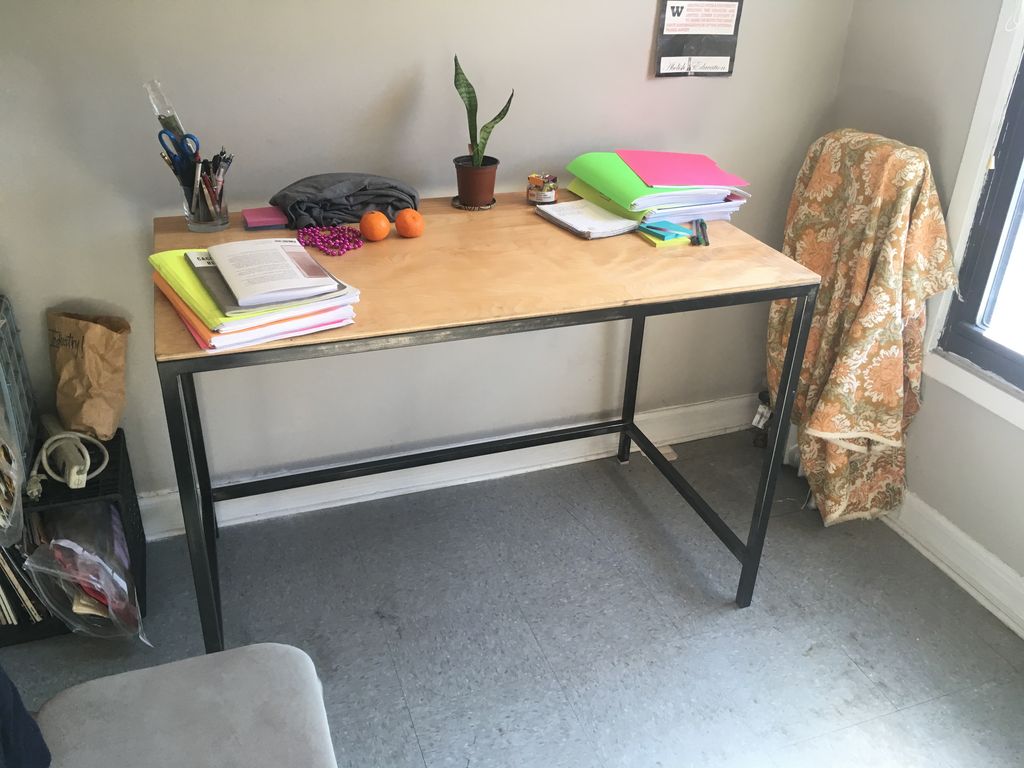 custom steel desk