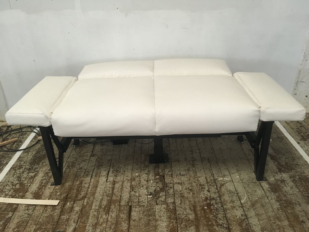 custom couch/bed aluminum base