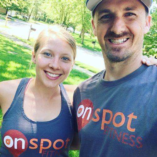 Michael and Angela the Founders of OnSpot Fitness