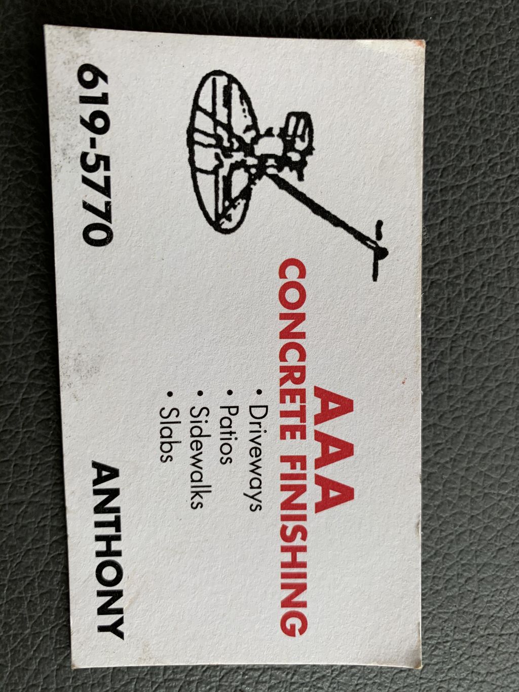 AAA Concrete Finishing
