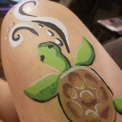 Summer Paintings *Sea turtle
