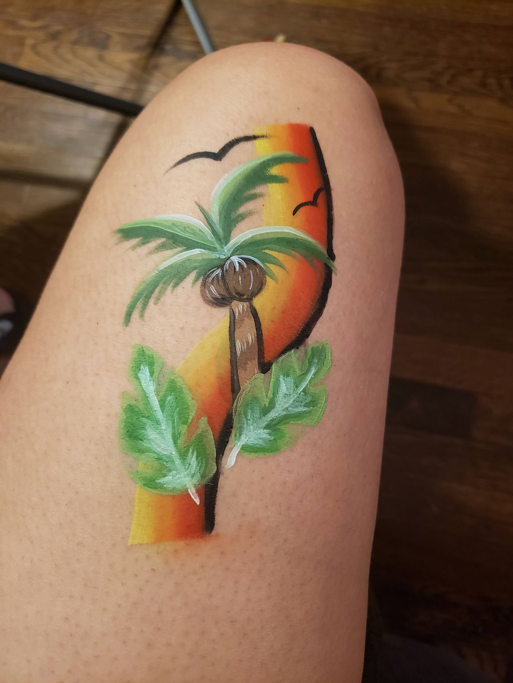 Summer Paintings *Tropical Palm tree