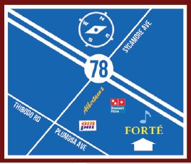 Centrally located in North SD County.