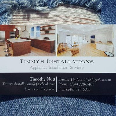 Avatar for Timmy's Installations