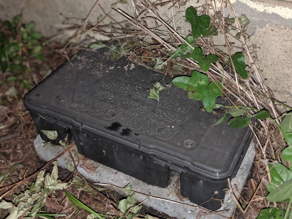 bait stations.