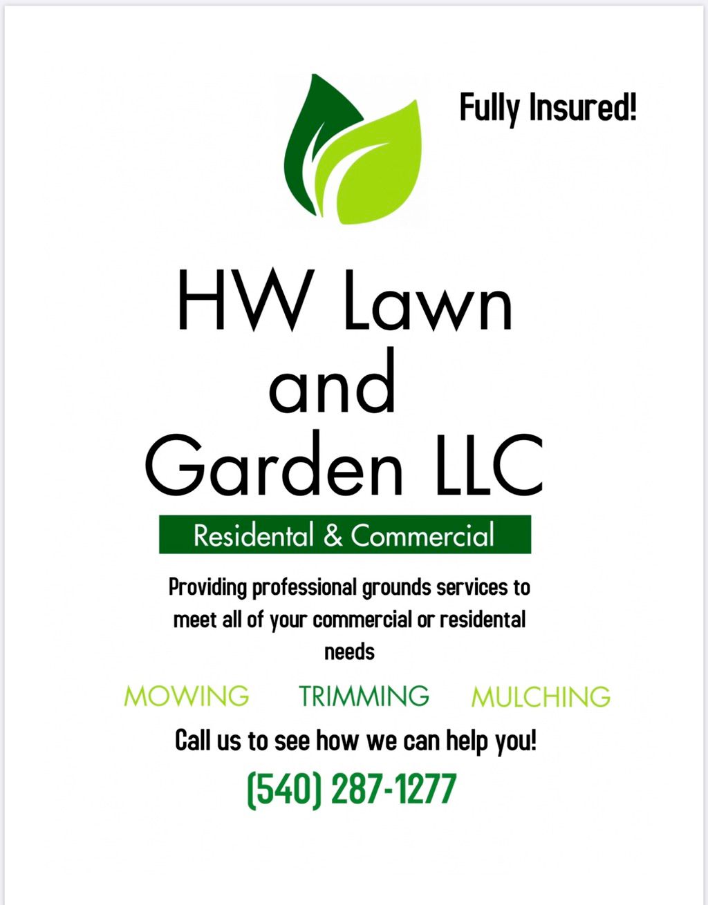 HW Lawn and Garden LLC