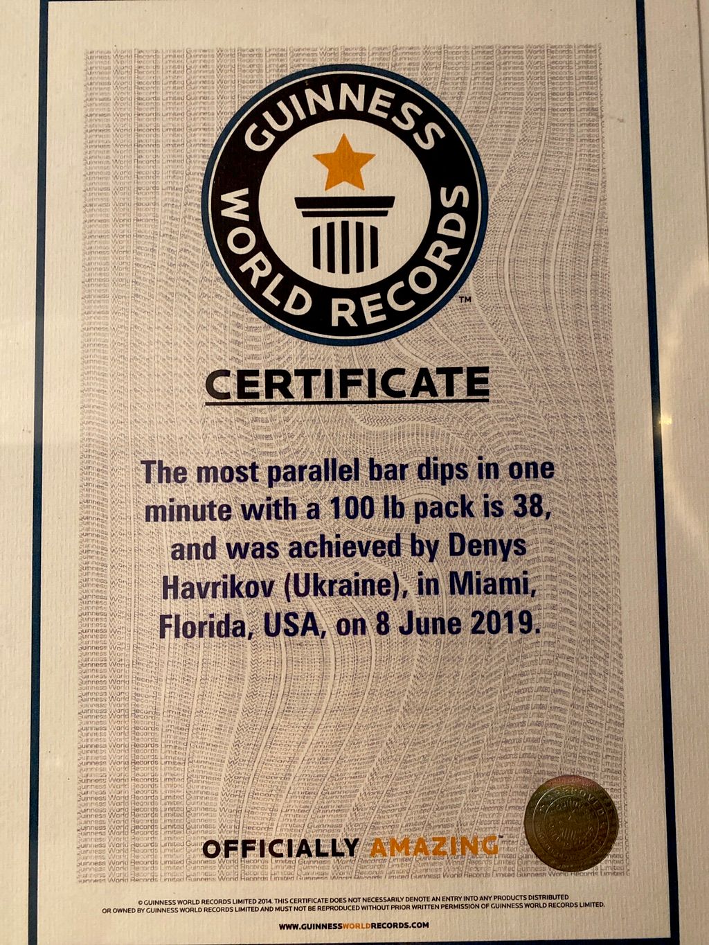 Hard work pays off. 
