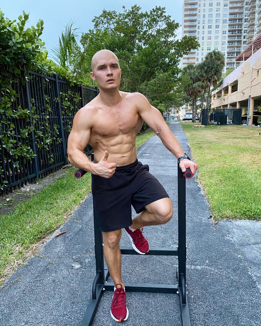Dips are the best for building the upper body. 