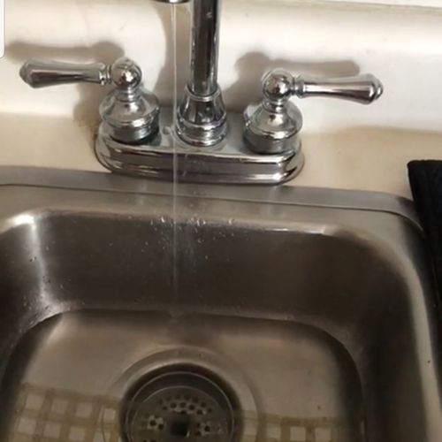 Fixed a leaky kitchen faucet.