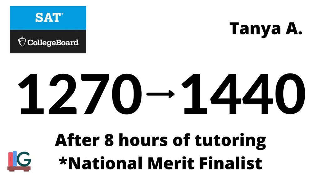 Tanya SAT Score Improvement