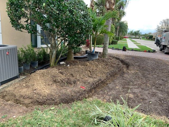 Custom garden retaining wall