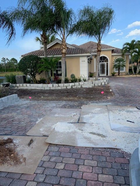 Second stage of wall trench 