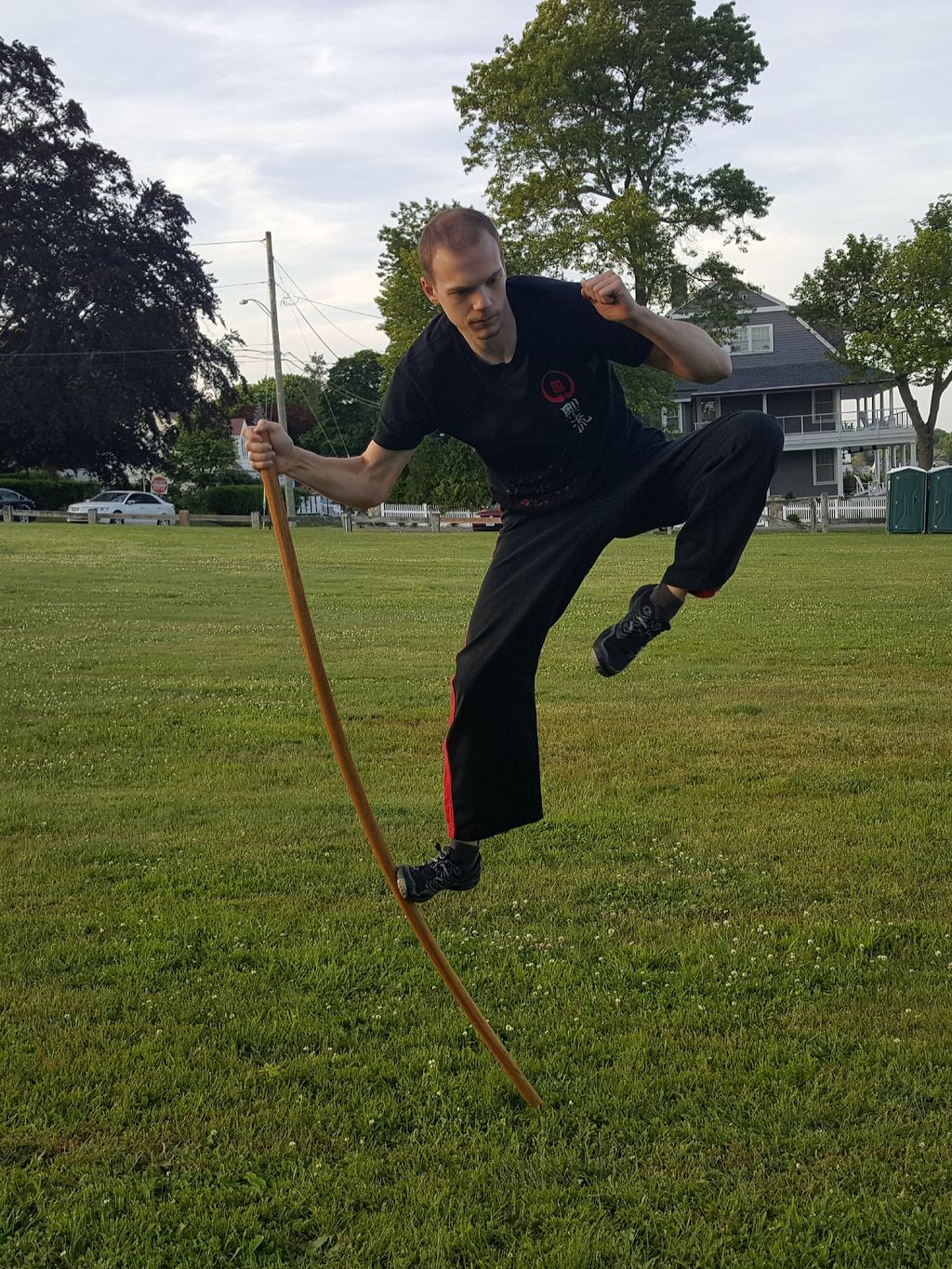 Bo staff jump