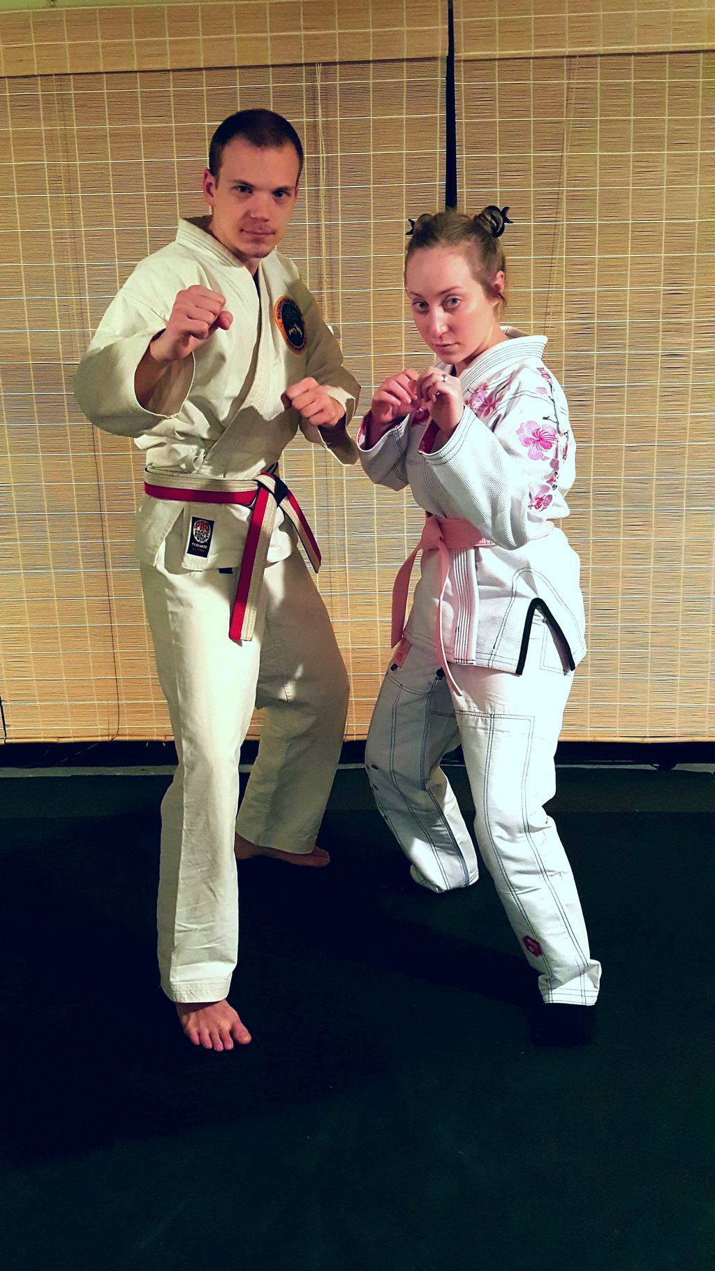 Sensei Chris and fiancee