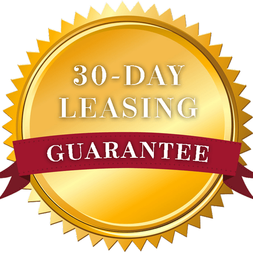 We lease your house in 30 days or less